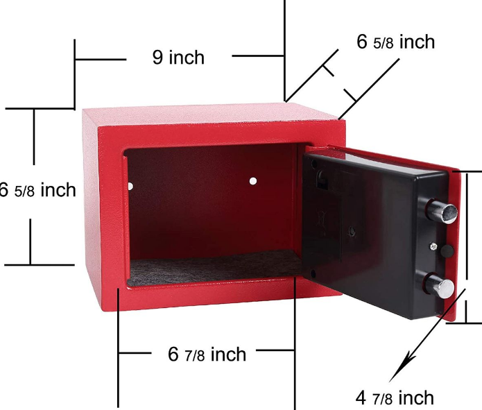 Electronic Deluxe Digital Security Safe Box Keypad Lock