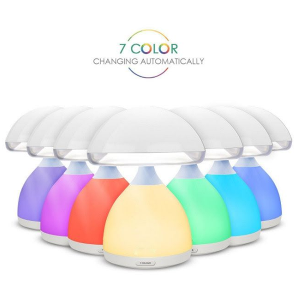 Colourful Eye Mushroom Lamp