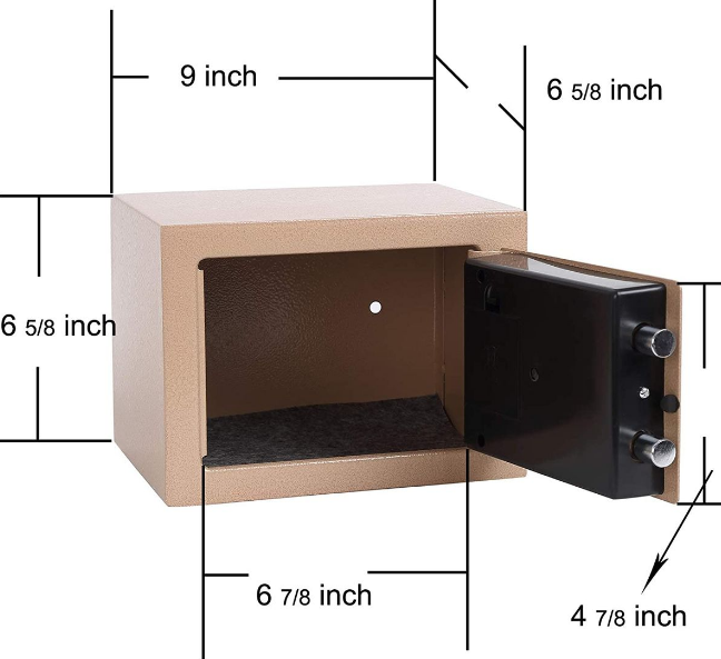 Electronic Deluxe Digital Security Safe Box Keypad Lock