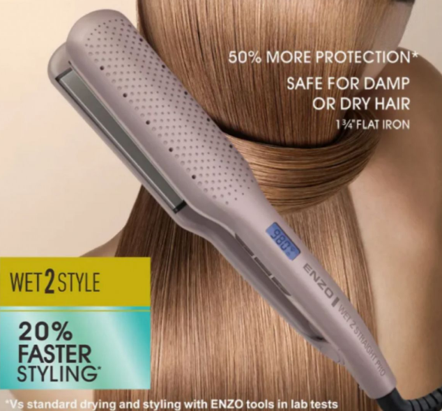 Enzo -Wet2Style Wet Straightener