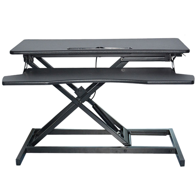 TOXIYA Height Adjustable Standing Desk Converter Stand Up Desk Riser