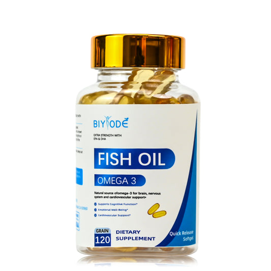 BIYODE Super fish oil OMEGA 3 contains EPA and DHA