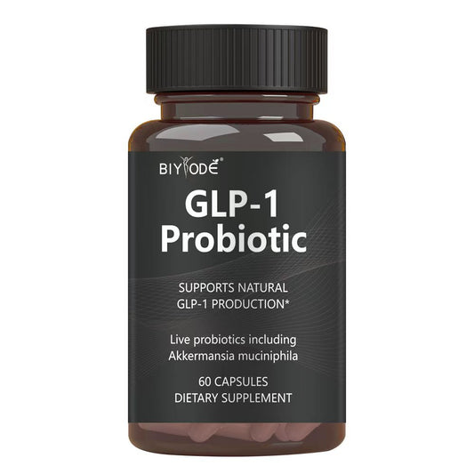 BIYODE GLP-1 Probiotic – 500M AFU Multi-Strain Probiotic + Prebiotic