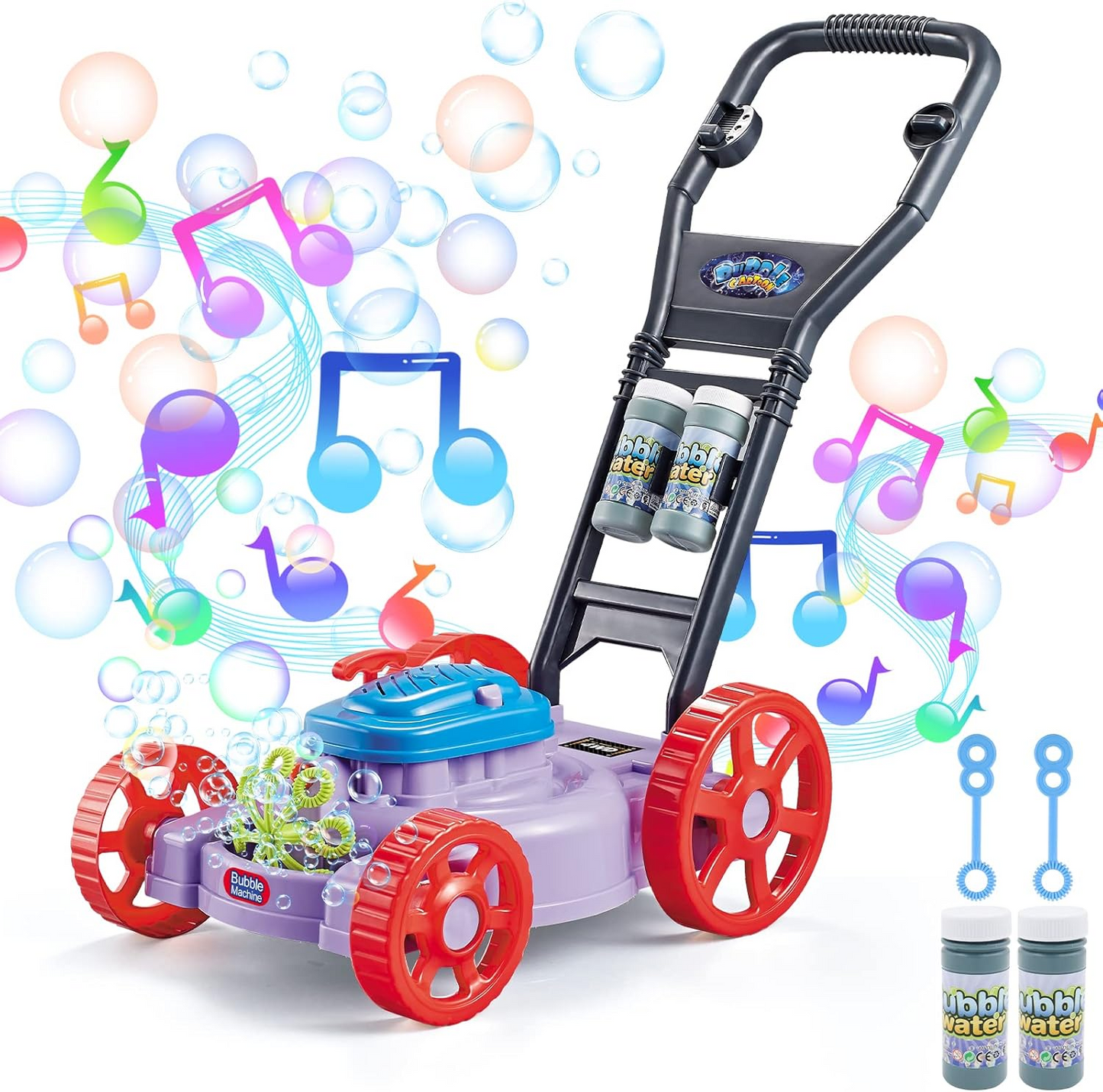 Bubble Lawn Mower for Toddlers, Toys Music Bubble Machine Toys