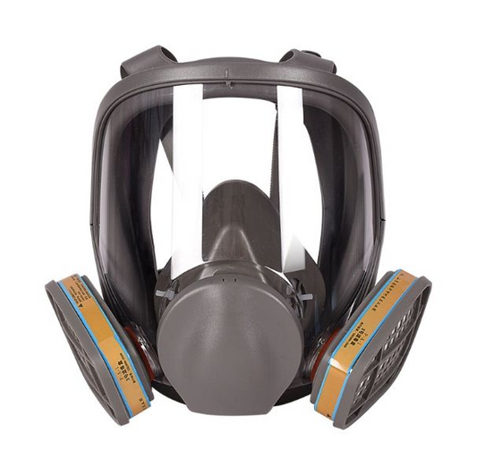 Full Face Mask Activated Carbon Dust and Gas Protection Full Face Mask