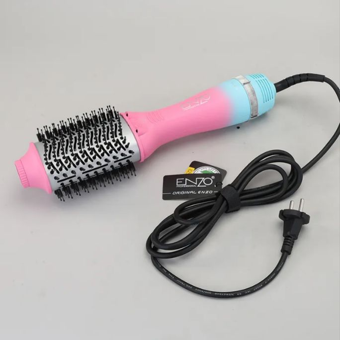 Enzo Straightener Curler 3 In 1 ElectricHair Straightener, Brush & Curler.