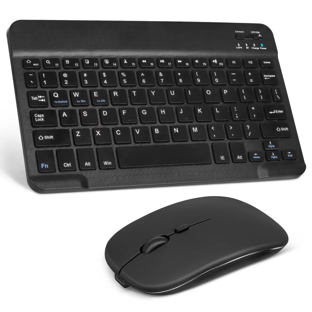 Universal Bluetooth Keyboard & Mouse Set- Windows, iOS & Android Compatible