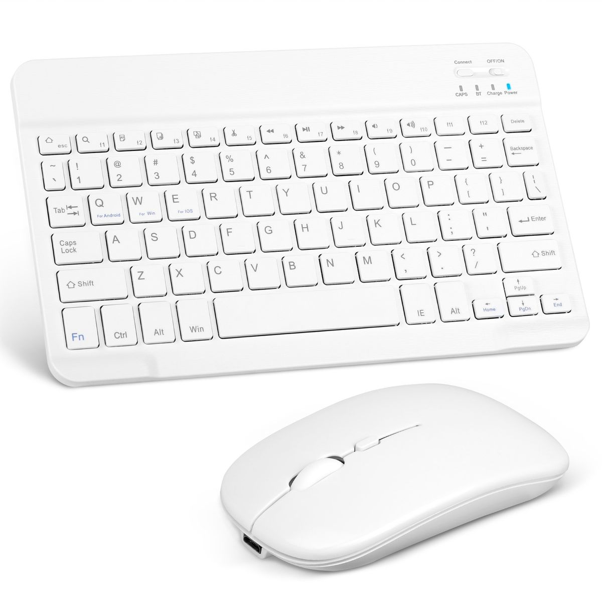 Universal Bluetooth Keyboard & Mouse Set- Windows, iOS & Android Compatible