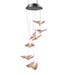 Outdoor LED Solar Powered Butterfly Wind Chimes Light