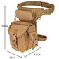 Waterproof Camping And Outdoor Leg Waist Bag Pouch