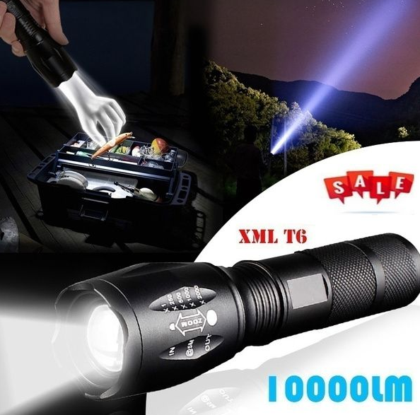 LED Flashlight Tactical Torch