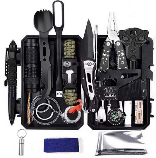 36-in-1 Outdoor Survival Set Camping Essentials Tool Kit CY-76