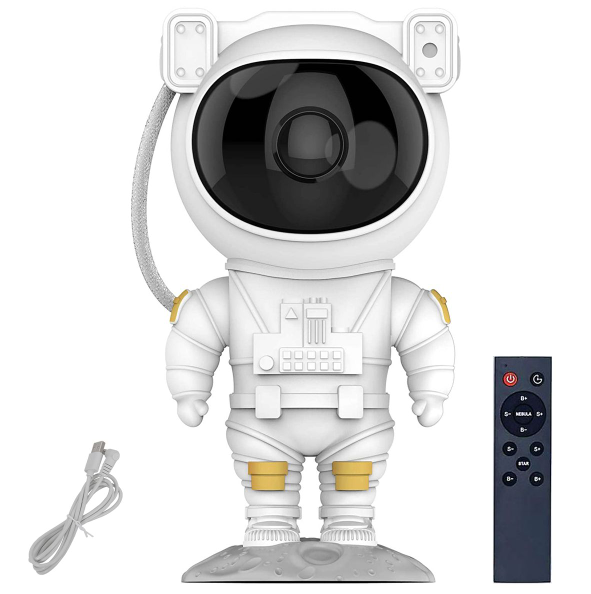 Starry Galaxy Sky Night Light Astronaut Projector with Remote Control