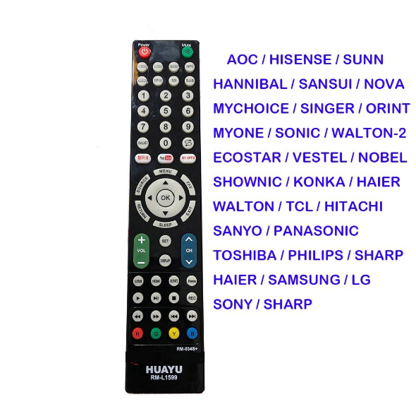 MS Universal remote control Compatible use Universal TV remote RM-L1599