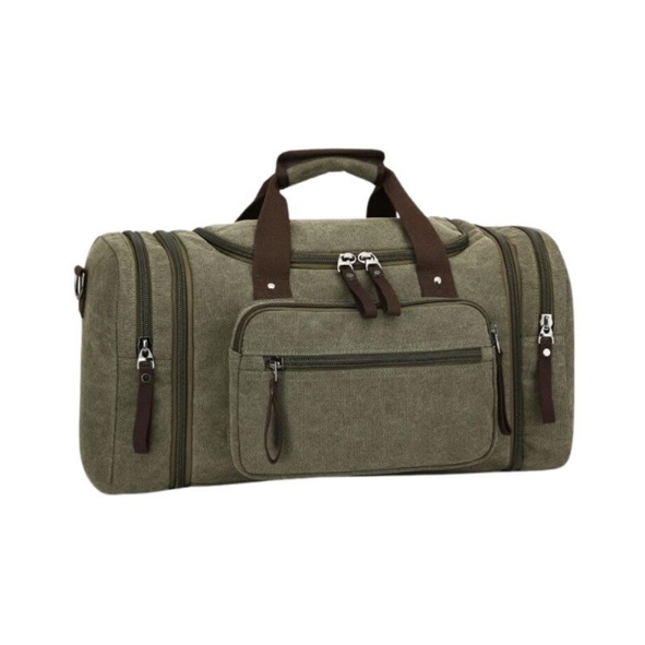 Unisex Canvas Luggage Duffle Bag 8642