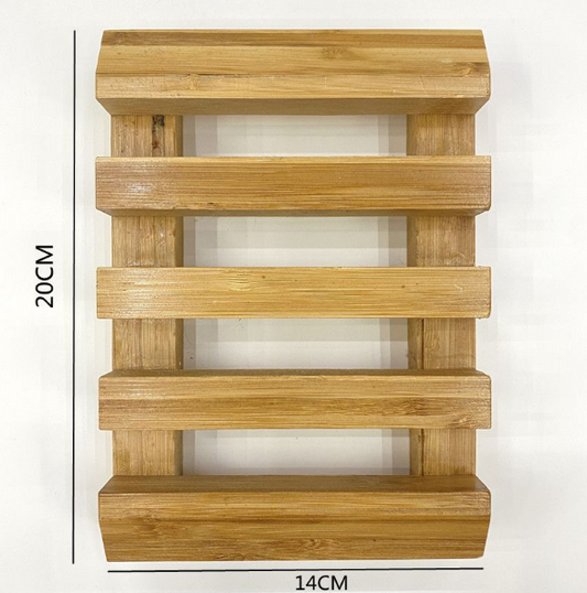 Bamboomill - Kitchen Holder Bamboo Rack for Chopping Boards or Pizza Boards