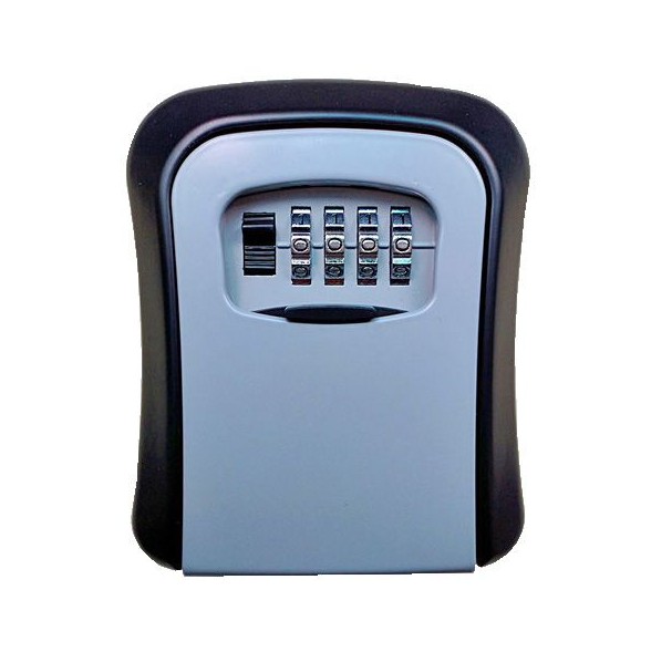 4-Digit Combination Wall Mounted Safe Box for Keys