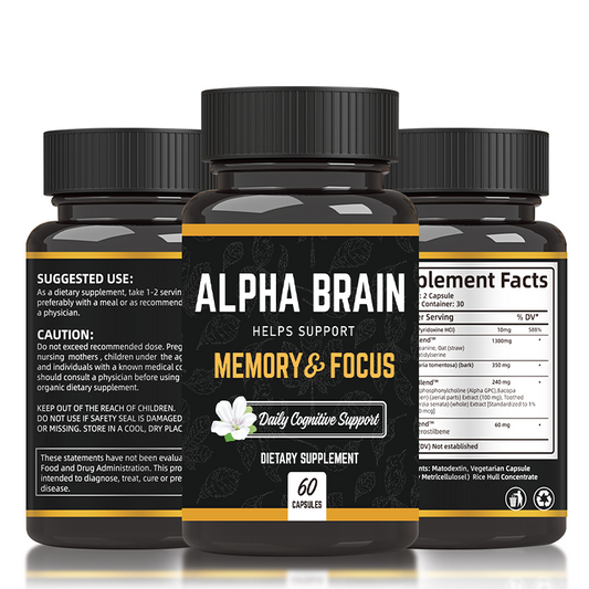 BIYODE Alpha Brain Dietary supplements