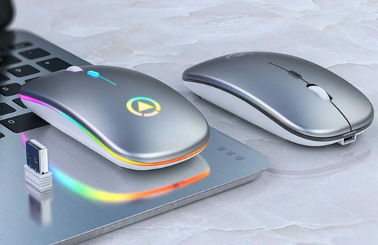 Wireless LED Rechargeable Mouse