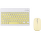 Wireless Bluetooth Keyboard Mouse Combo for Tablet or Smartphone