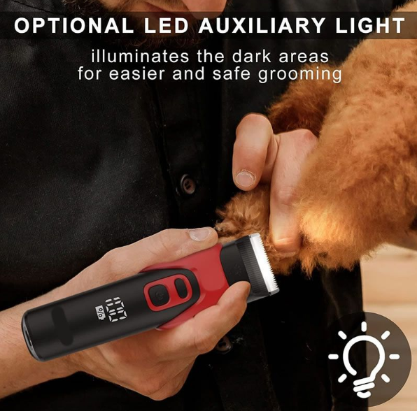 Rechargeable Cordless Pet Hair Trimmer V-208