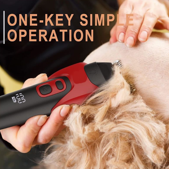 Rechargeable Cordless Pet Hair Trimmer V-208