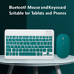 Wireless Bluetooth Keyboard Mouse Combo for Tablet or Smartphone