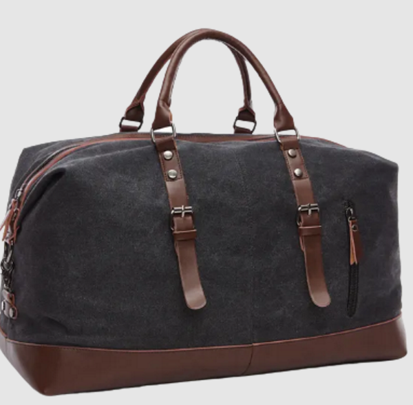 Large Canvas Weekender Duffle Bag