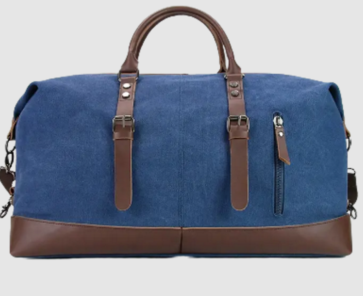 Large Canvas Weekender Duffle Bag