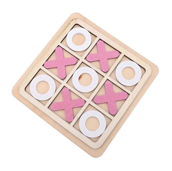 Tic Tac Toe Wooden Board Game