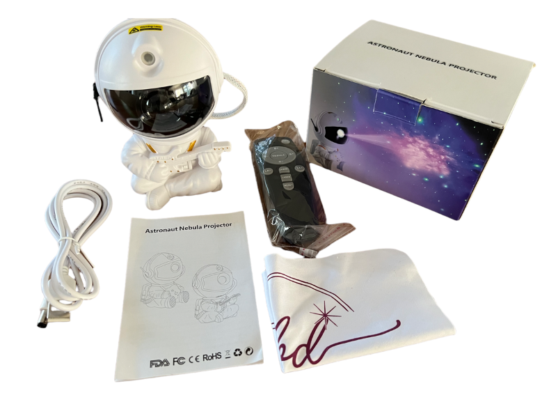 Astronaut Light Projector with Remote Control - Small (12.5cm x 8.5cm)