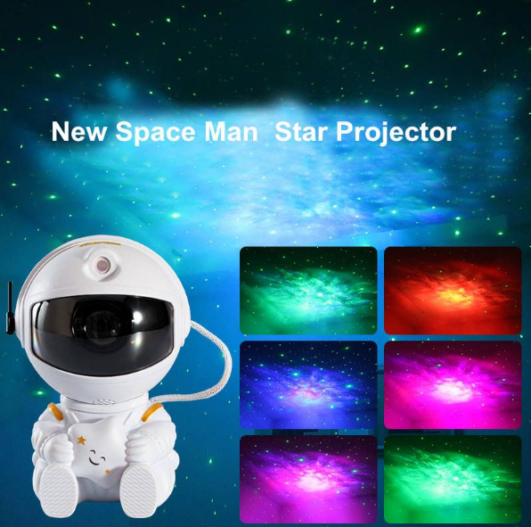 Astronaut Light Projector with Remote Control - Small (12.5cm x 8.5cm)