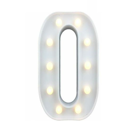 LED Number Light - 22cm