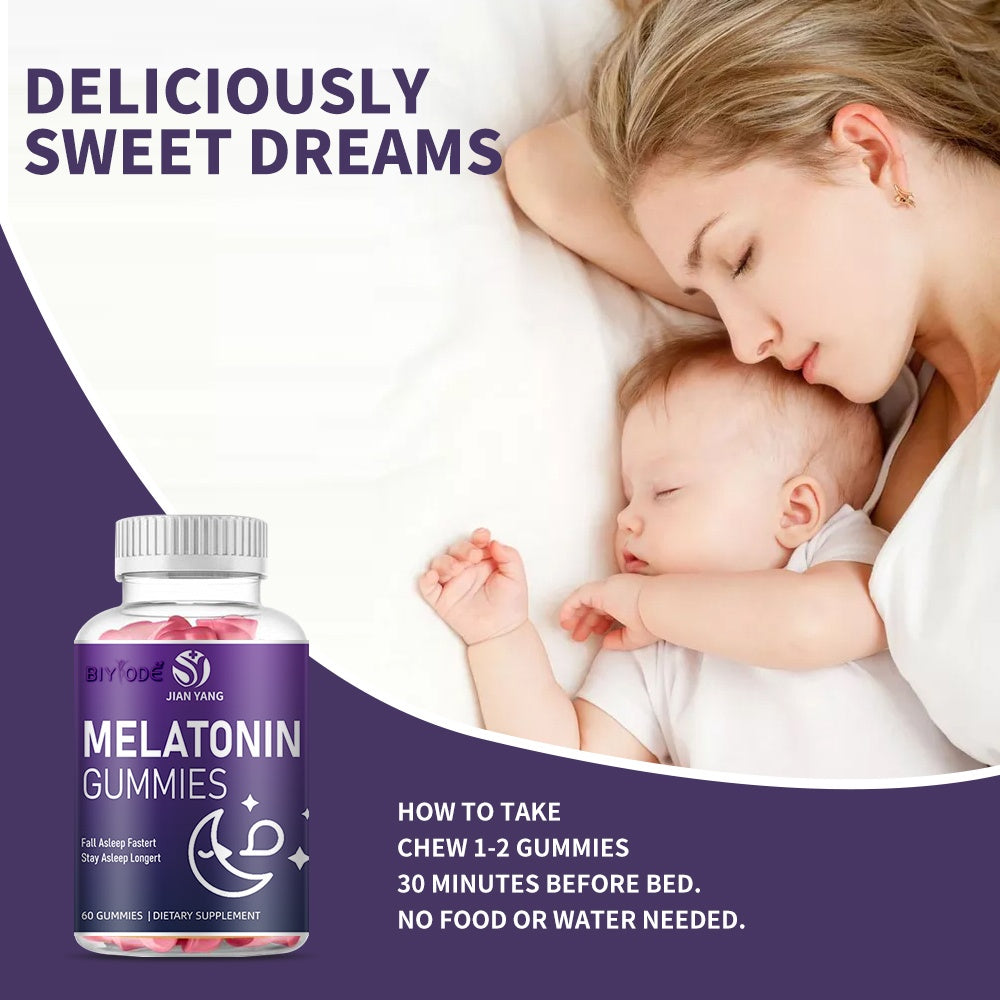 BIYODE Melatonin Gummies-60 gummies