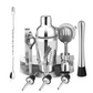 CheffyThings 12 Piece Stainless Steel Cocktail Set 750ml