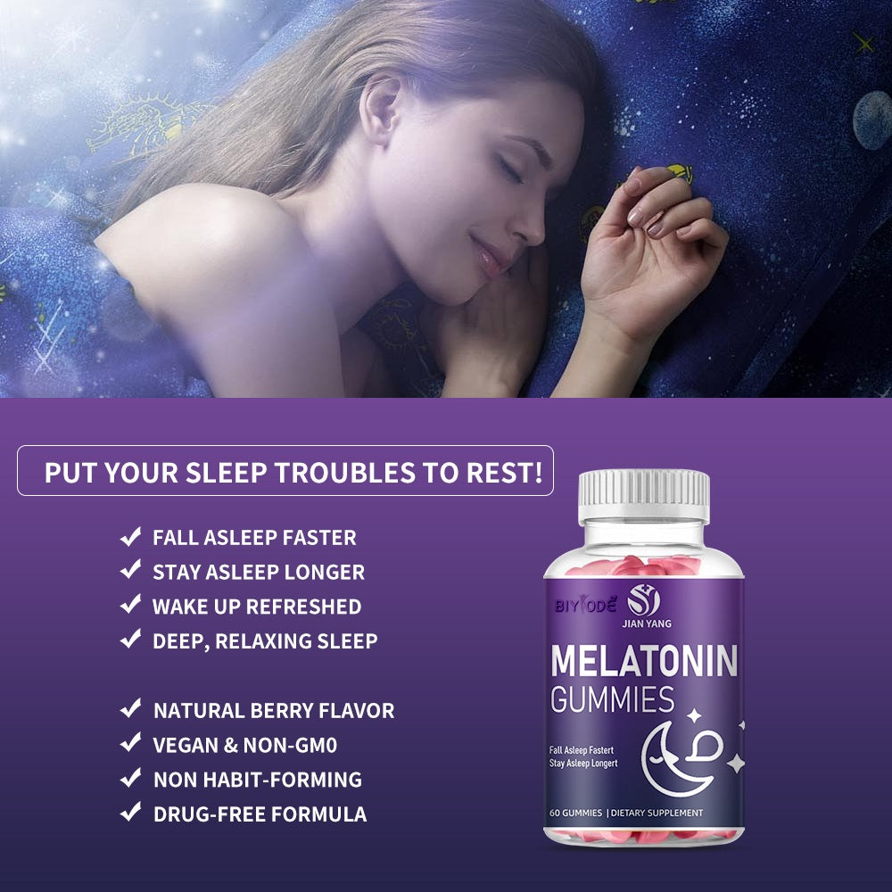 BIYODE Melatonin Gummies-60 gummies