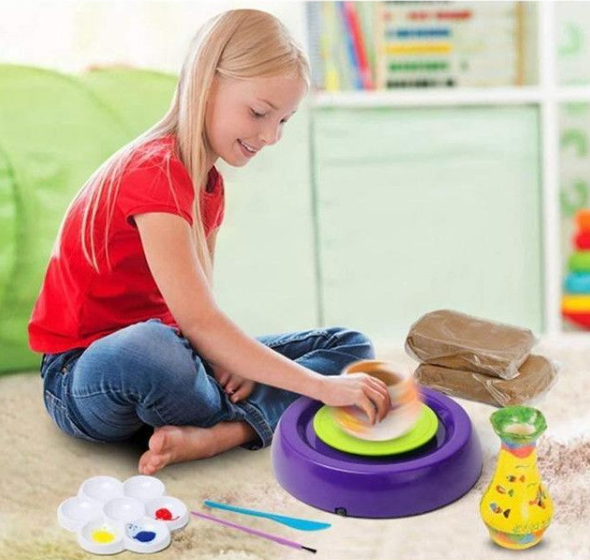 Art Pottery Wheel Set For Kids AB2030