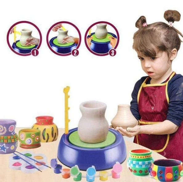 Art Pottery Wheel Set For Kids AB2030