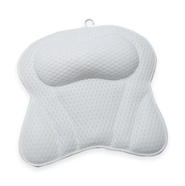 Bathtub Spa Pillow Luxury Bath Pillow With 4D Air Mesh