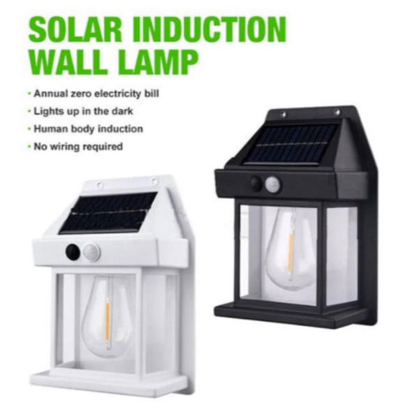 Solar Wall Lantern Outdoor Wireless Dusk To Dawn Motion Sensor Led Lights