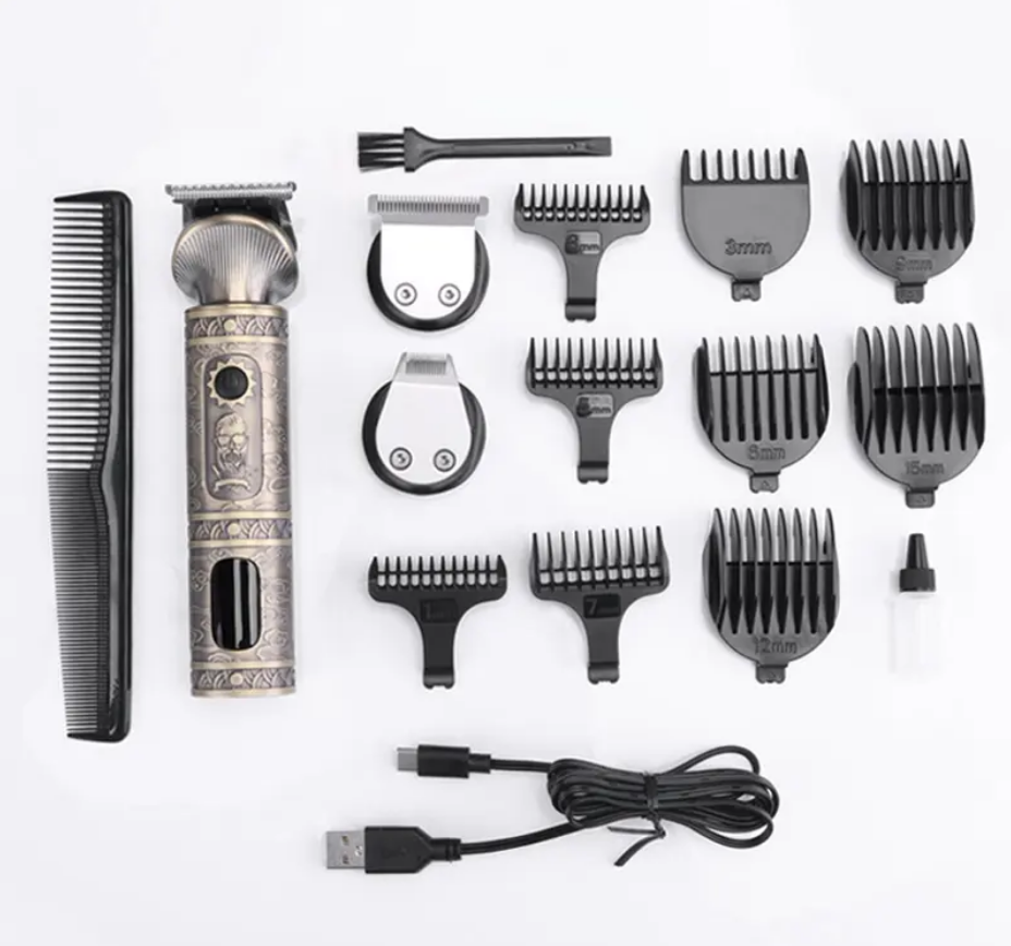 ENZO Rechargeable Cordless electric razor 3 in 1