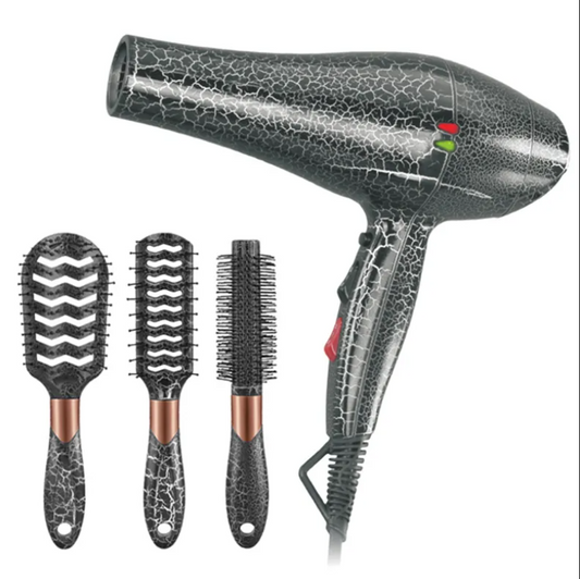 ENZO 4 in 1 Strong Wind Super Sonic Negative Ion Blow Hair Dryer