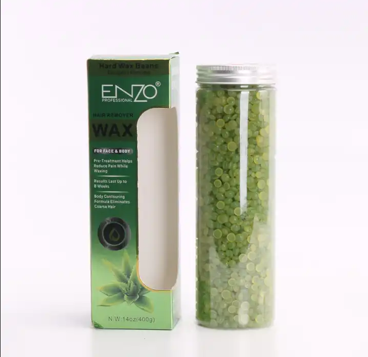 ENZO 400g depilatory hard box hard depilatory wax beans for beauty