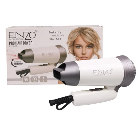 ENZO 1800W travel portable use foldable hair dryer