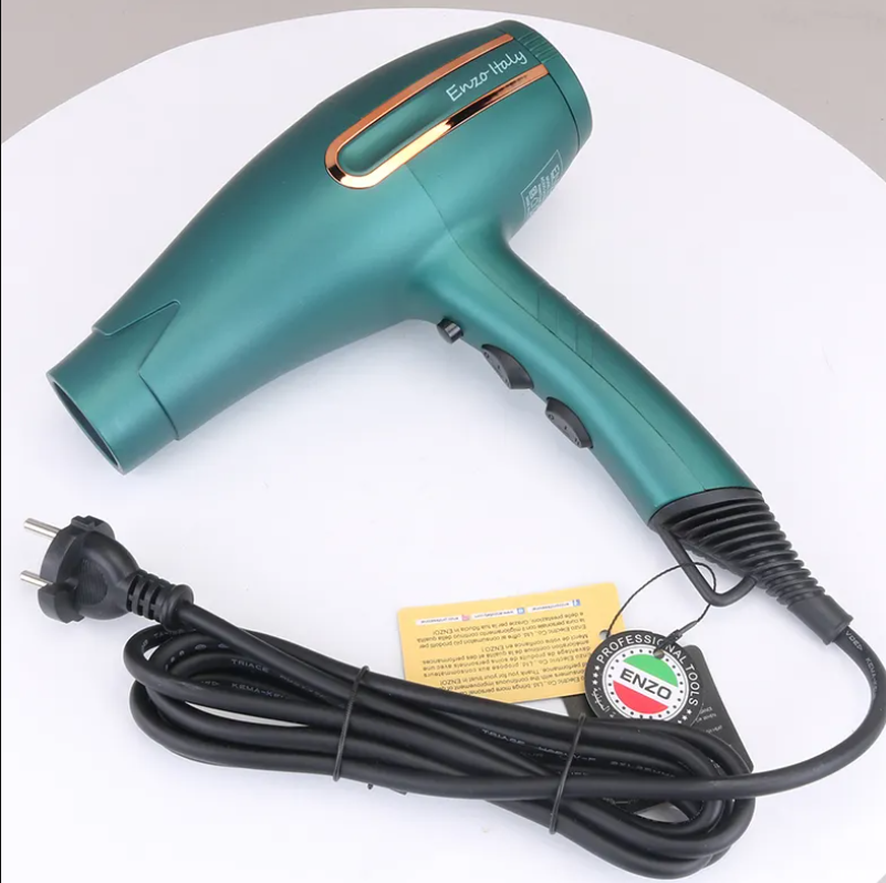 ENZO Hot selling household hair dryer big power hair dryer Five gears constant temperature wholesale Salon Hair Styler OEM