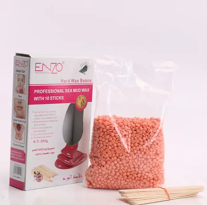 ENZO Professional High Quality  Honey Sugar Hair Removal Wax Bean Depilatory