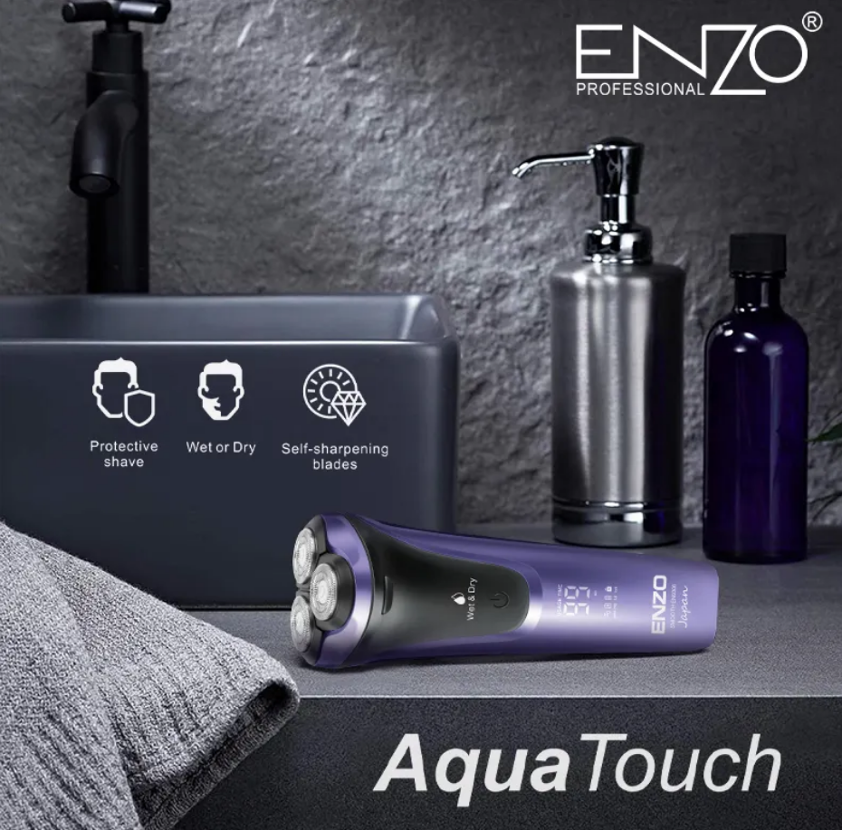 ENZO 3D floating rotary household Waterproof beard Electric Razor USB