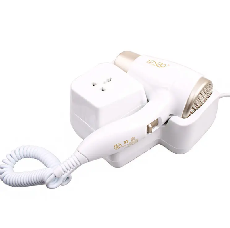 ENZO Hotel Wall Mounted Electric Hair Dryer