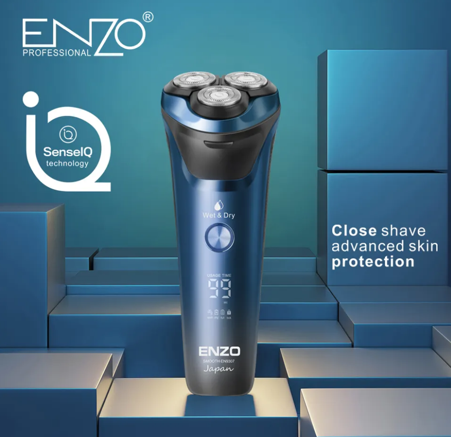 ENZO Multifunction Portable Electric Shaver Double Ring Veneer Knife 3D