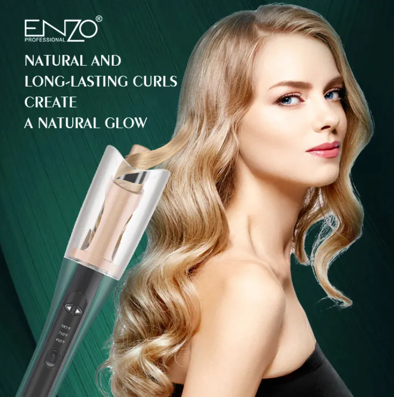 ENZO   auto rotating ceramic hair curler